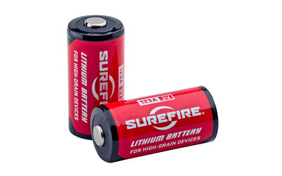 Surefire Fishbowl Battery Display - CR123A Lithium - 65 Pairs - Red