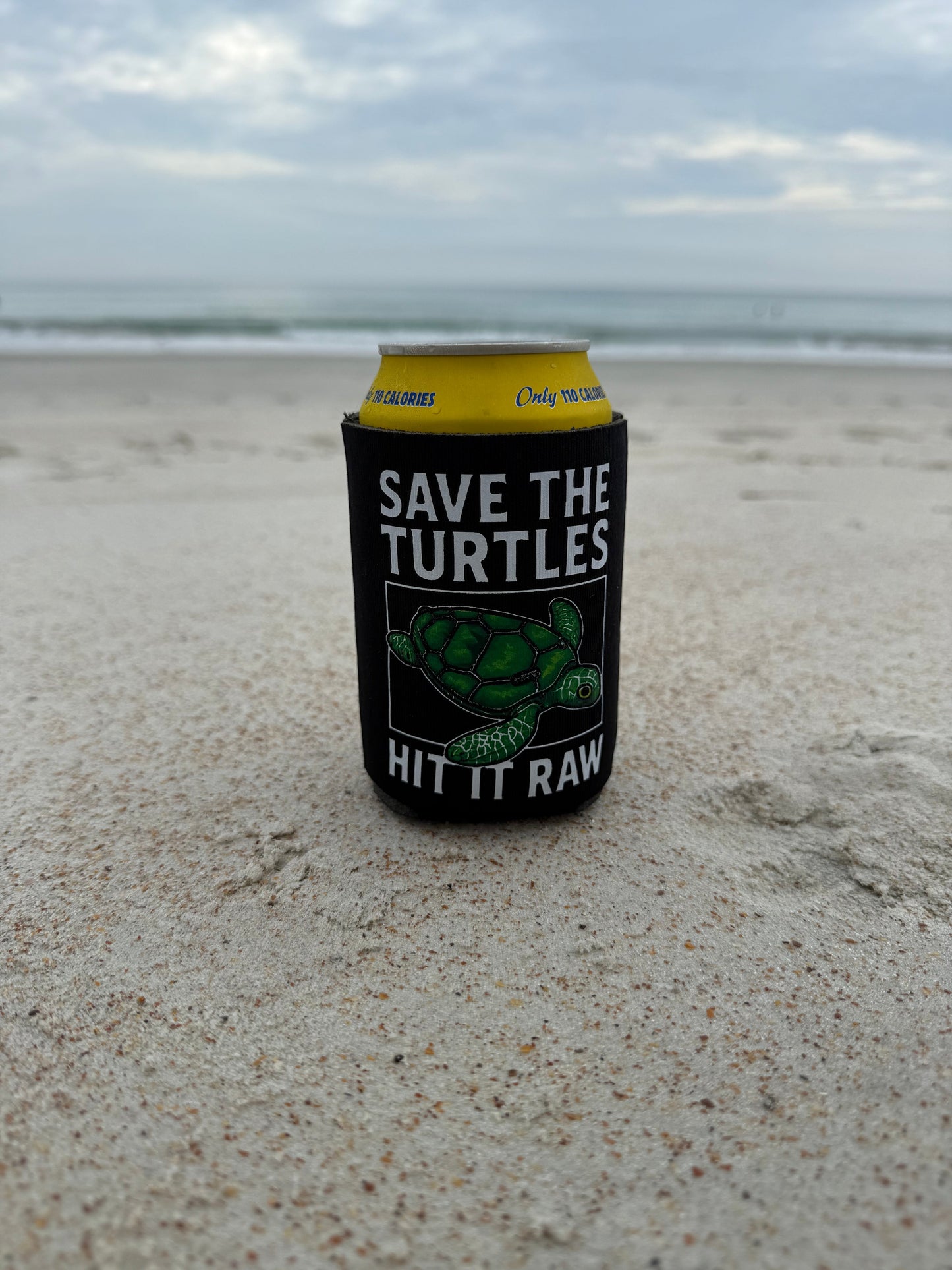 Save the Turtles Koozie