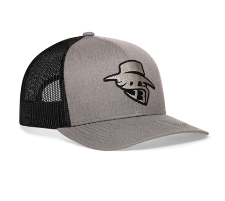 JBR Silver Logo | Metallic Leather Snapback