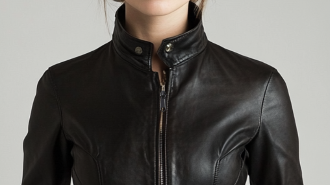 Sienna Leather Black Jacket – Women’s Real Leather Jacket