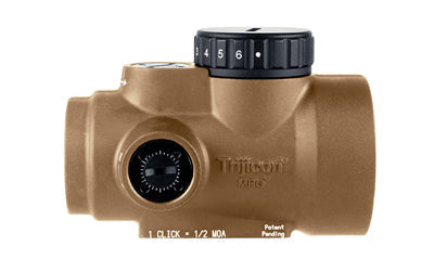 Trijicon MRO SD - Green Dot - 25mm Objective - 2 MOA Dot - Anodized Finish - Coyote Brown - No Mount Included