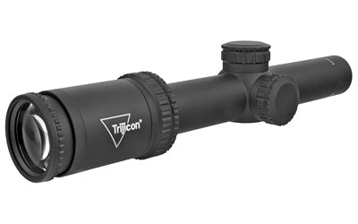 Trijicon Ascent 1-4x24mm Riflescope BDC Target Holds - 30mm Tube - Matte Black - Capped Adjusters