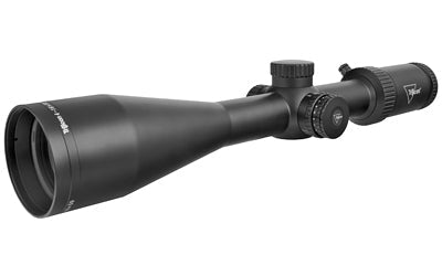 Trijicon Credo HX 4-16x50mm Second Focal Plane Riflescope with Red Standard Duplex - 30mm Tube - Satin Black - Low Capped Adjusters