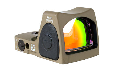 Trijicon Trijicon Dual Defense Kit - RMR - Reflex Sight - Red Dot - 3.25 MOA - Adjustable LED - Flat Dark Earth - Includes M17/18 Mount with Integrated Bright and Tuff Suppressor/Optic Height Sights - Tritium with Black Outline