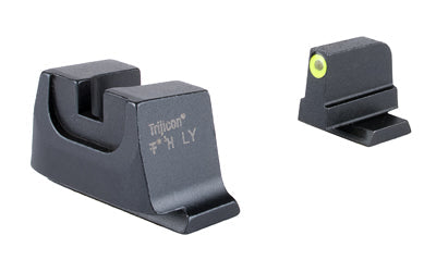 Trijicon Suppressor/Optic Height - Night Sights - Orange Front with Metal Rear & Green Lamps - Fits Smith & Wesson M&P C.O.R.E./M&P M2.0