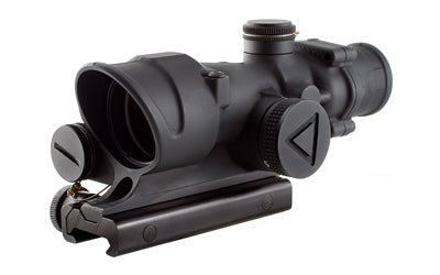 Trijicon ACOG Rifle Scope - 4X32 LED - Red Crosshair .223 Ballistic Reticle - Includes TA51 Flat Top Adapter - Matte Finish