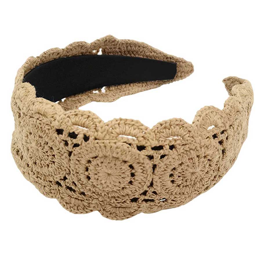 Solid Crochet Headband