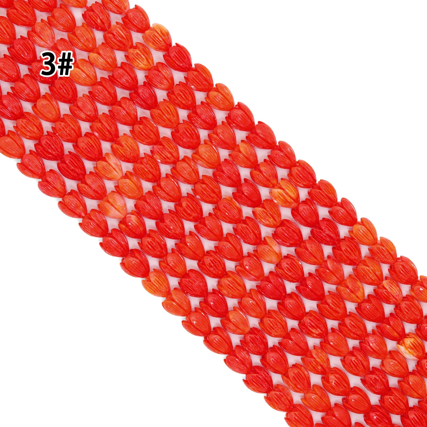 10x12mm Pink Tulip Jasper Beads, Sku#U2028