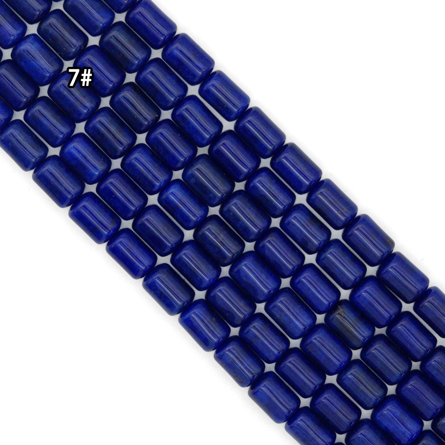 8x12mm Smooth Tube Jade Beads, Sku#U2131