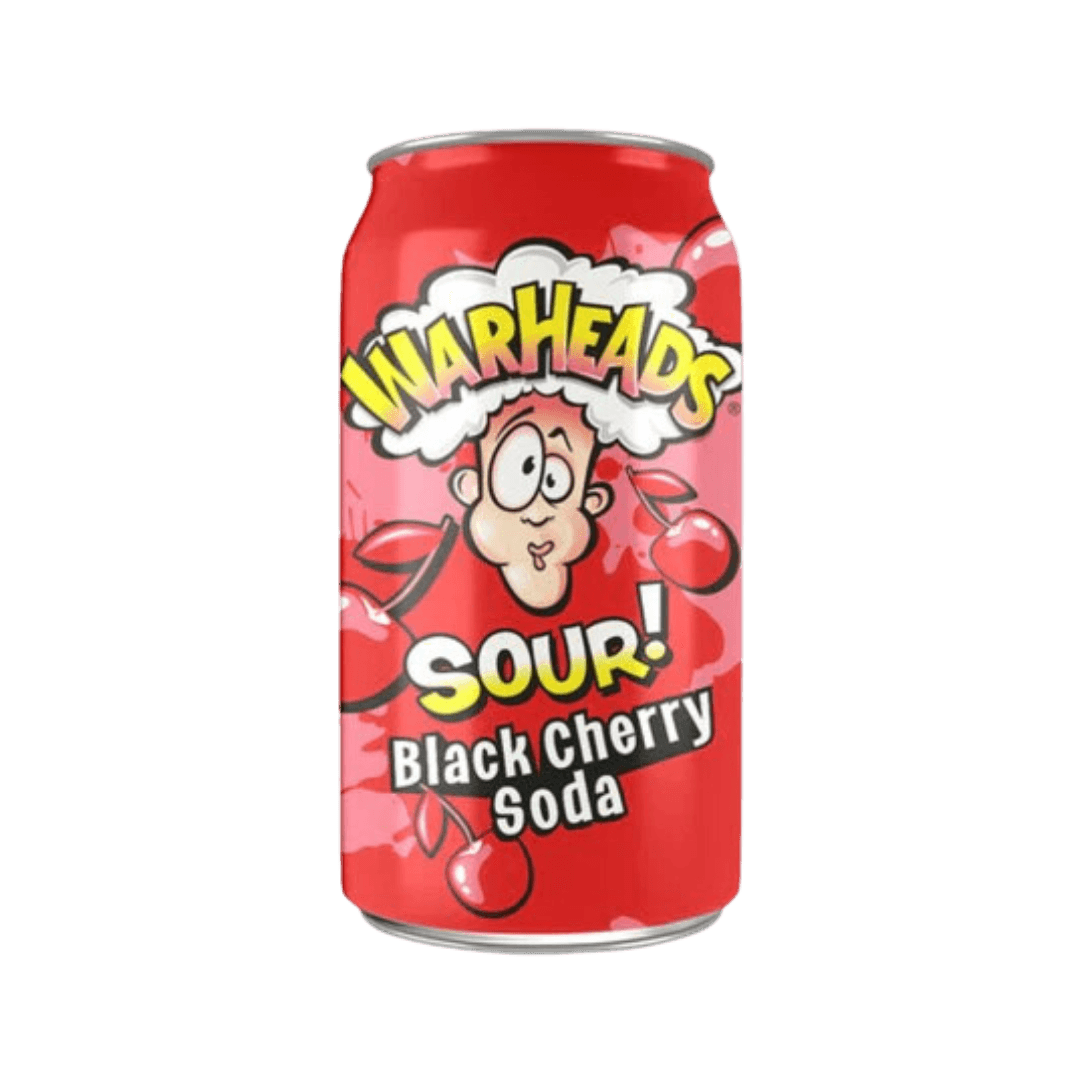 Warhead Sour Black Cherry Soda