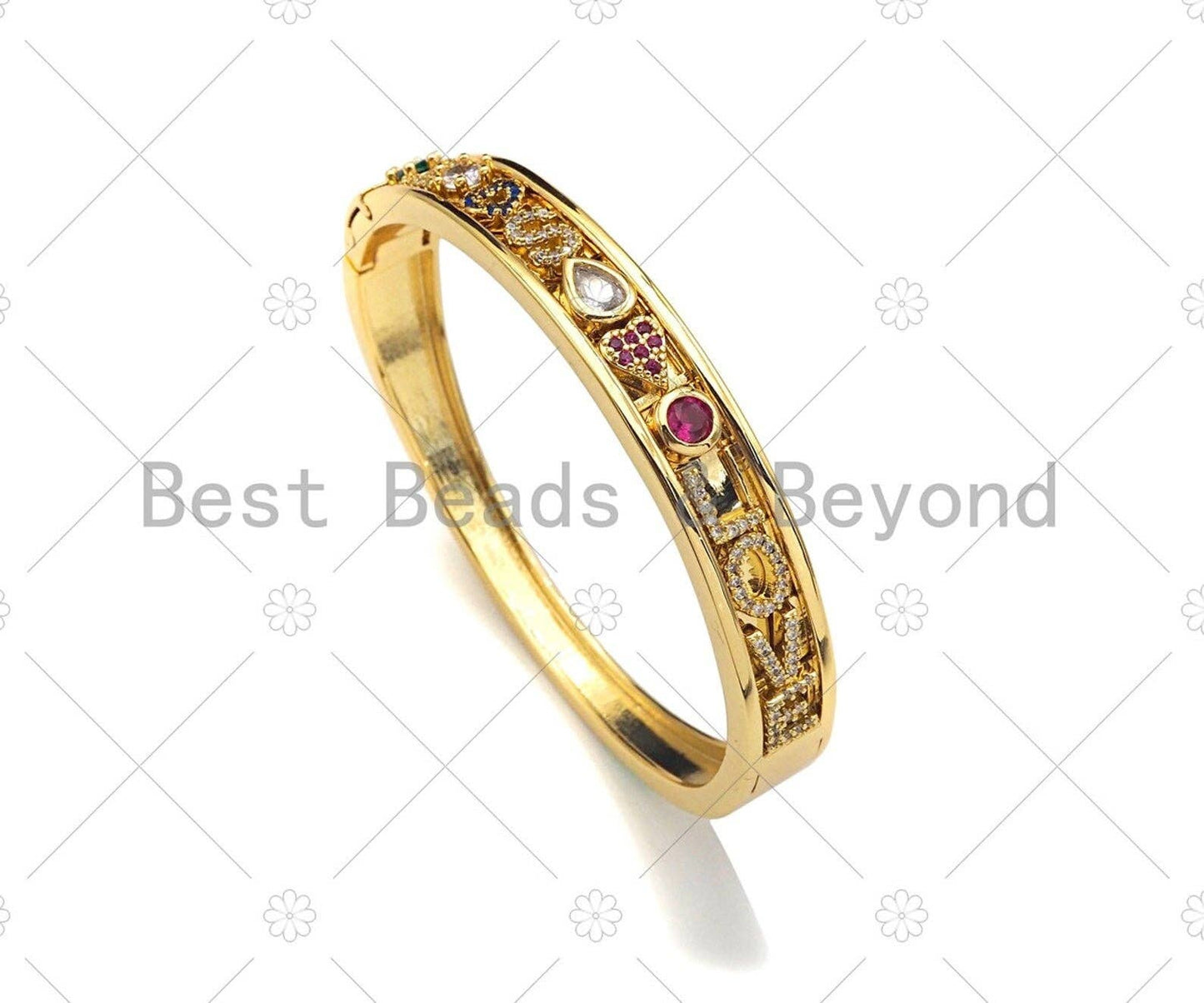 Silver Personalized Charm Bangle, charm bangle, letter Bangle, Name Bangle, sku#X191