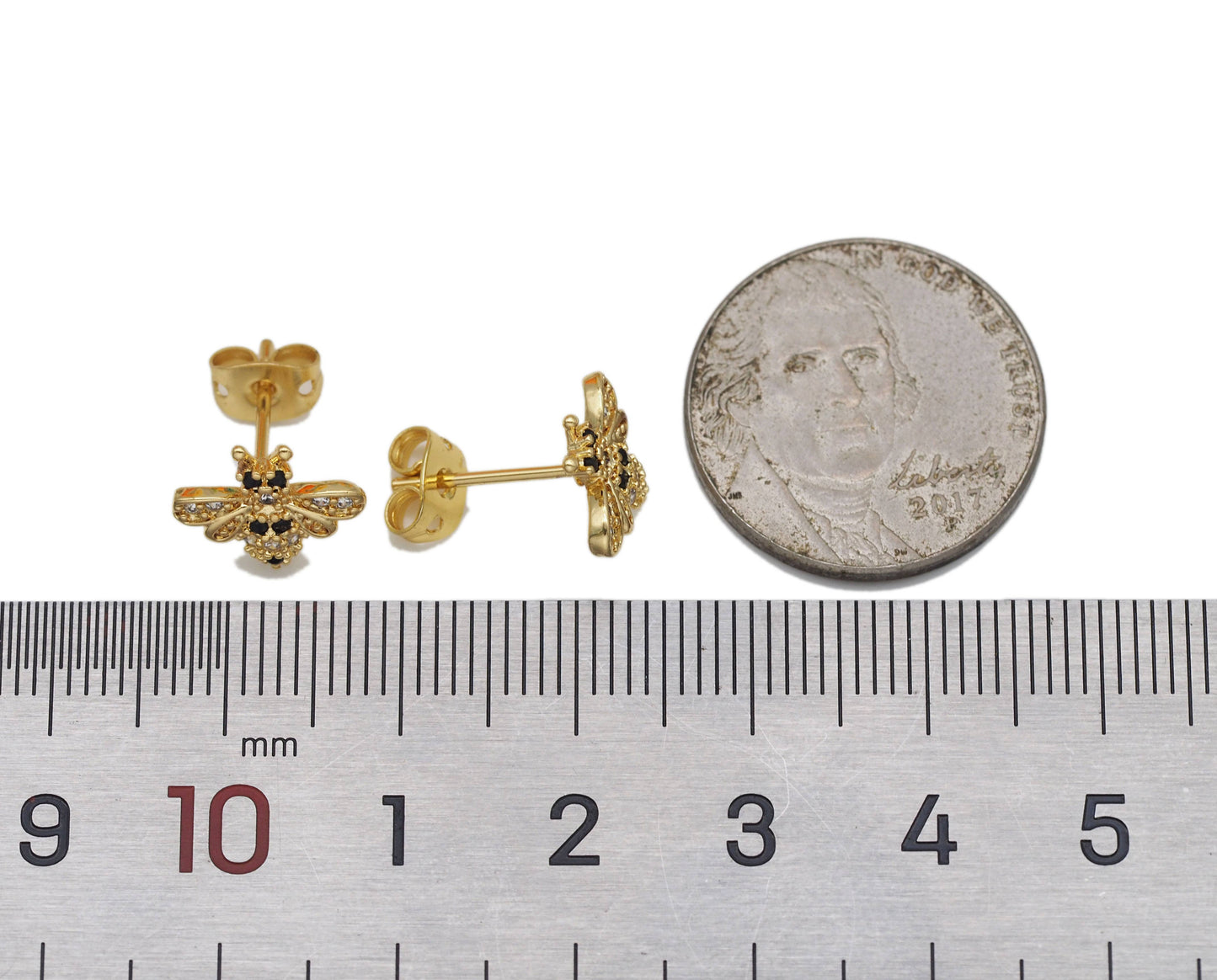 Bee Stud Earring, sku#LD179