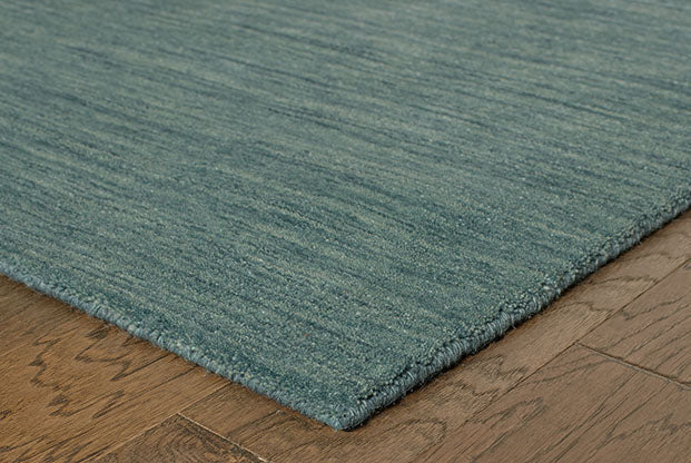 Flourish Wool Rug, Green : 5 sizes