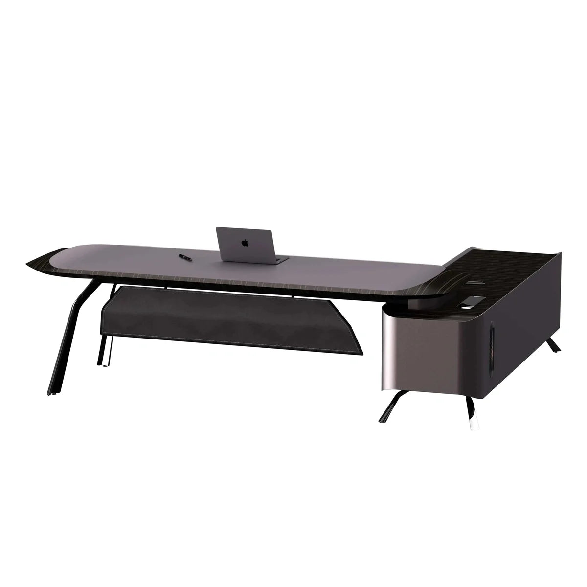 Apexa · Luxury L-Shaped Executive Desk