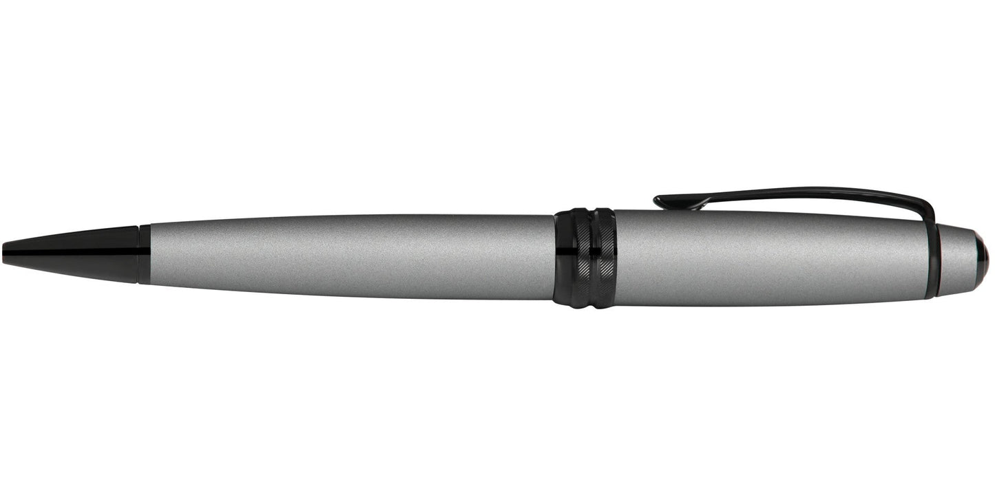 Bailey™ Matte Gray Lacquer Ballpoint Pen
