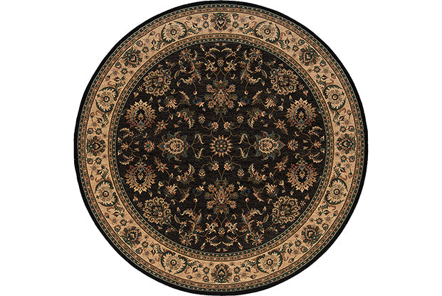 Medalia Rug Black/Gold