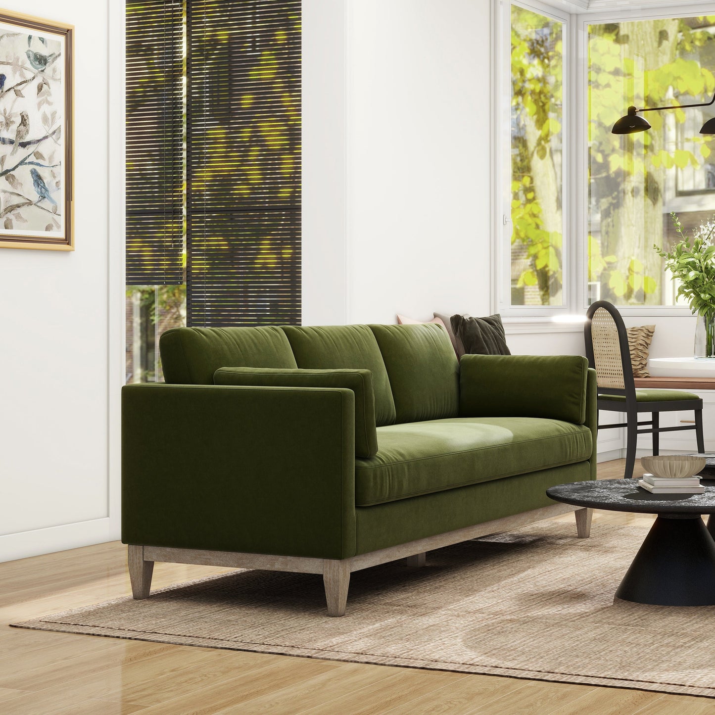 Knox 84" Modern Farmhouse Sofa