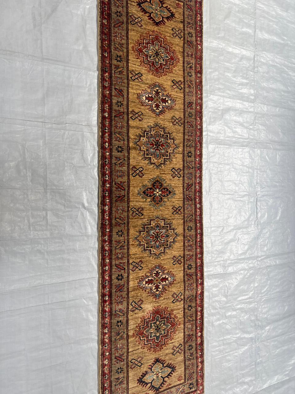 Hand-Knotted Sultanabad 100% Wool Rug Runner, 2' 1" x 7' 7"