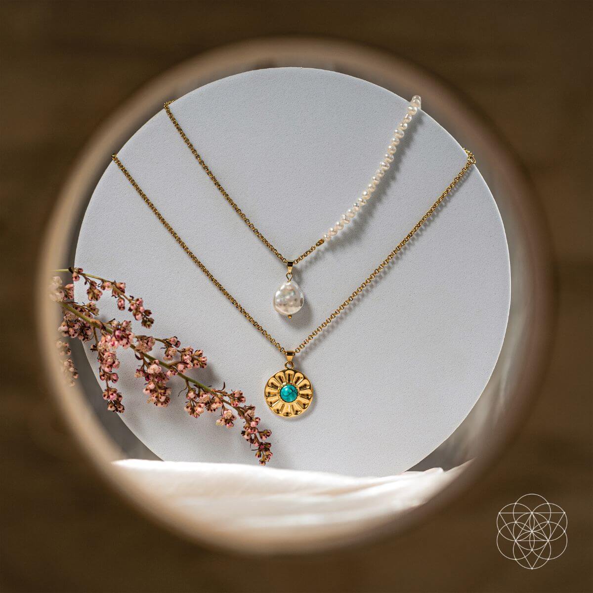 Blissful Balance Necklace Set