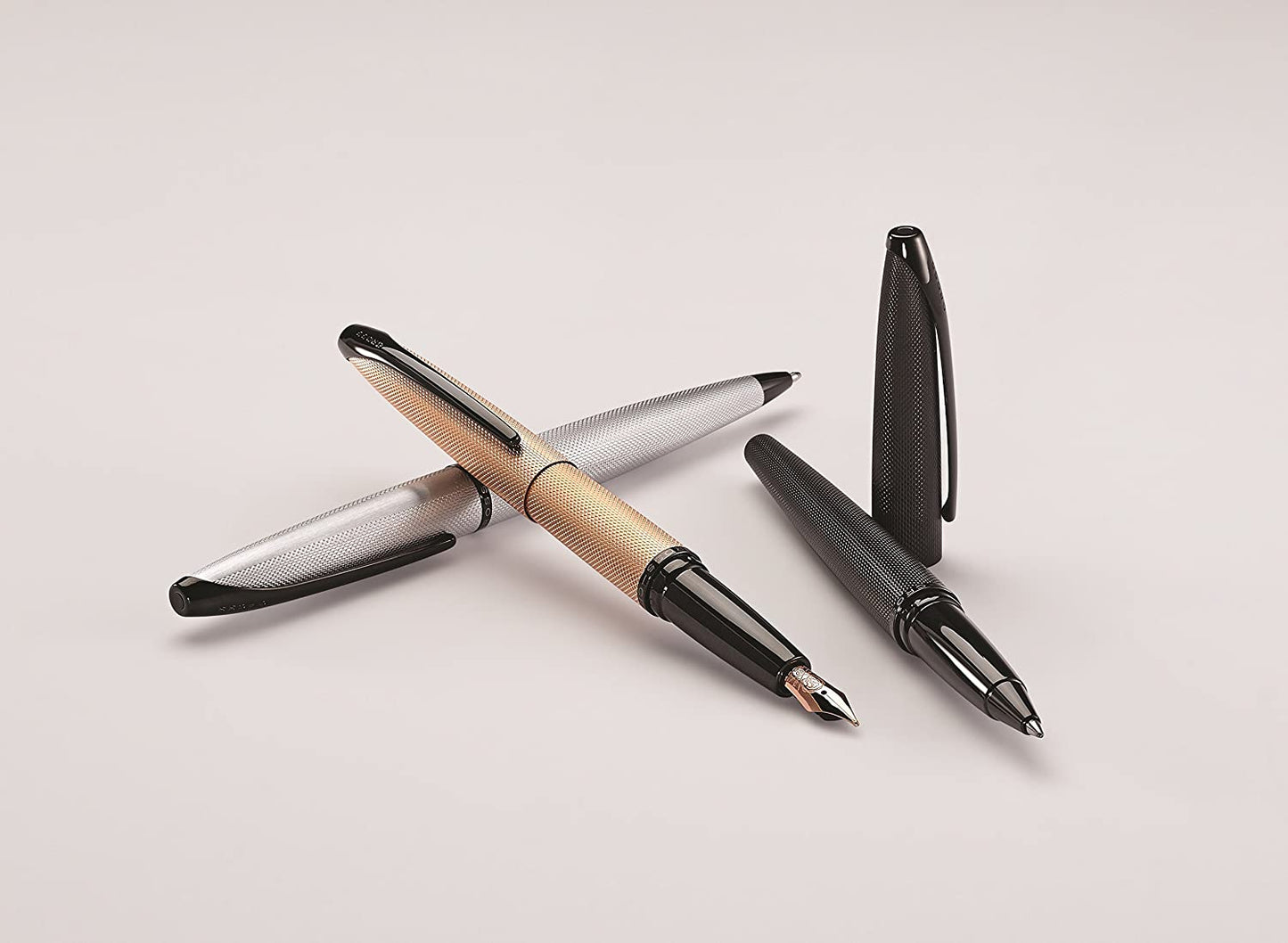 ATX® Brushed Chrome Rollerball Pen