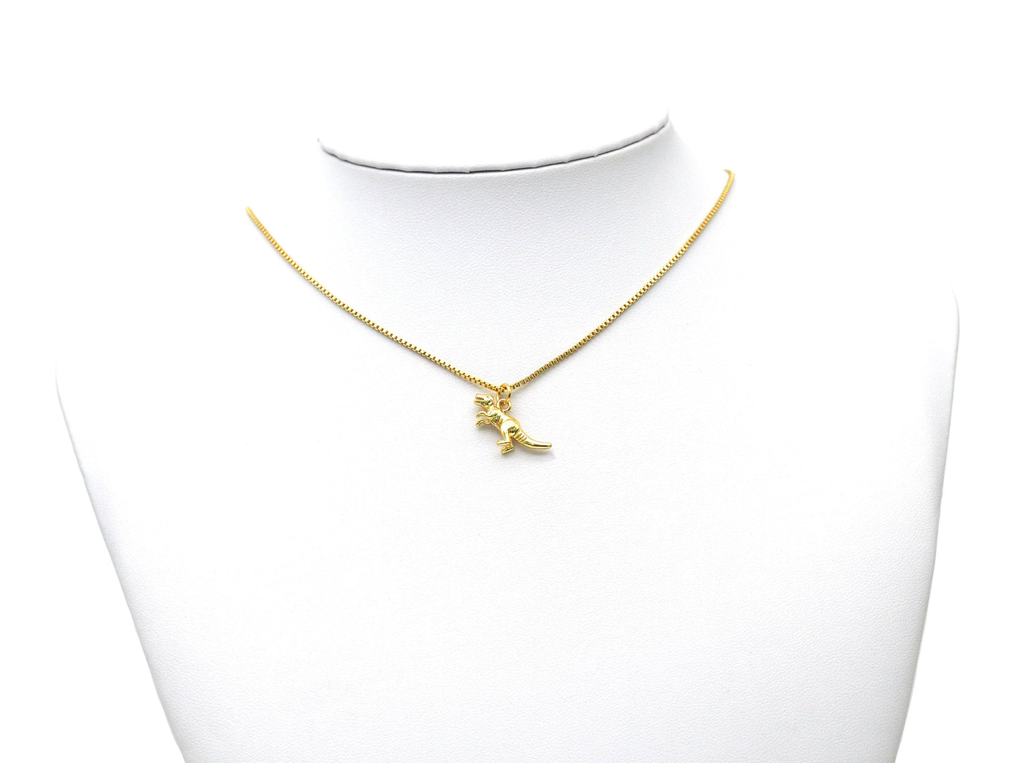 Gold Dinsaur Charm, Sku#LK584