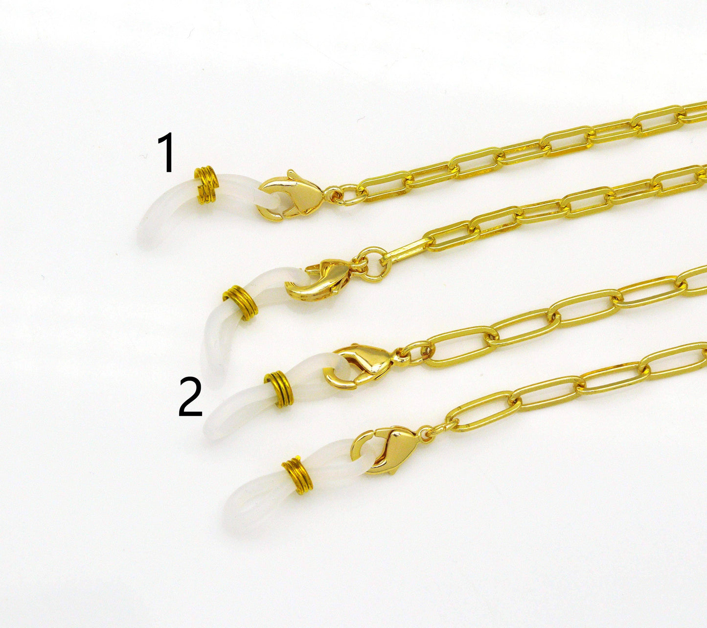 Gold Paperclip Sunglass Chain, sku#CL30