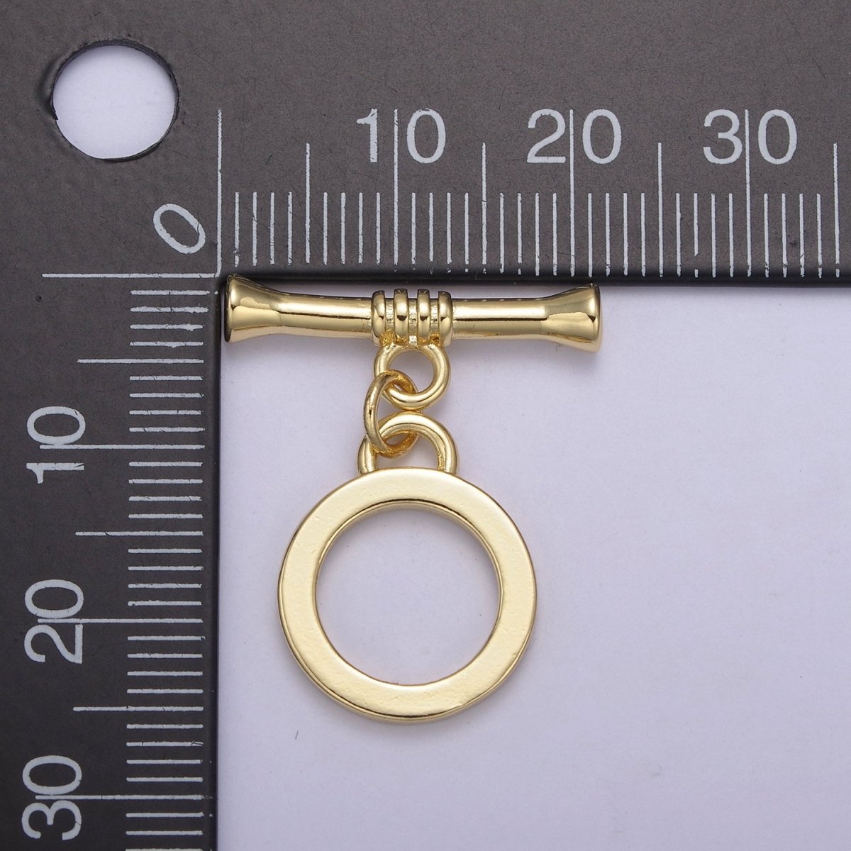 Classics Toggle, High Quality Gold Toggle Clasp, T Bar Fasteners for Necklace, Fancy Bracelet Closures, Designer's Toggles L-673