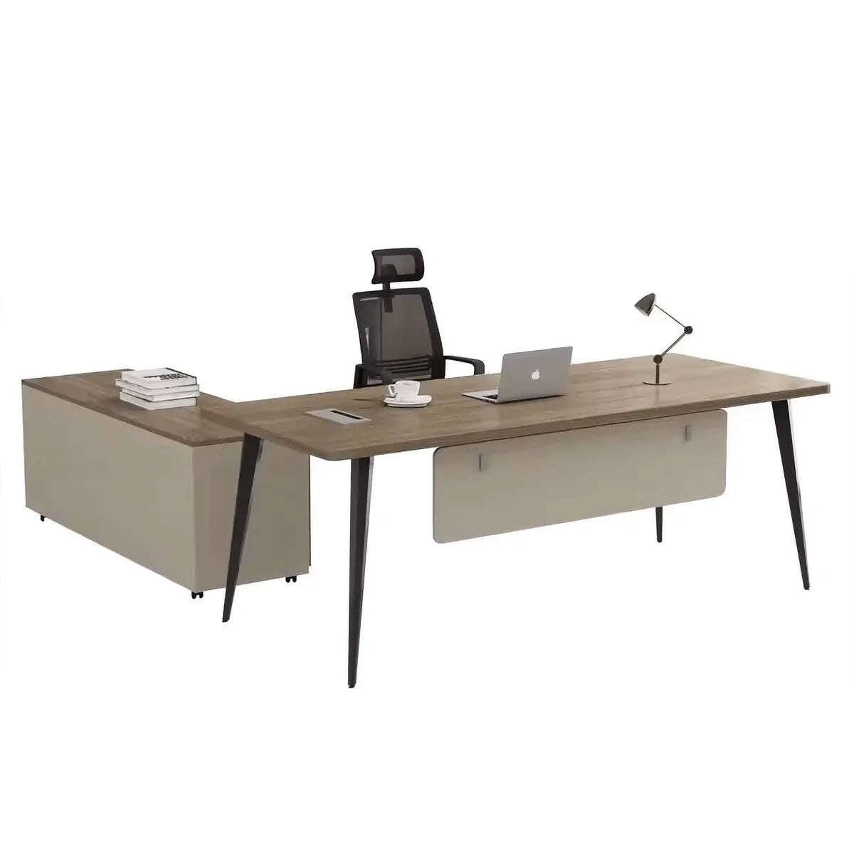 Tawn · Office Desk w/ Mobile Storage