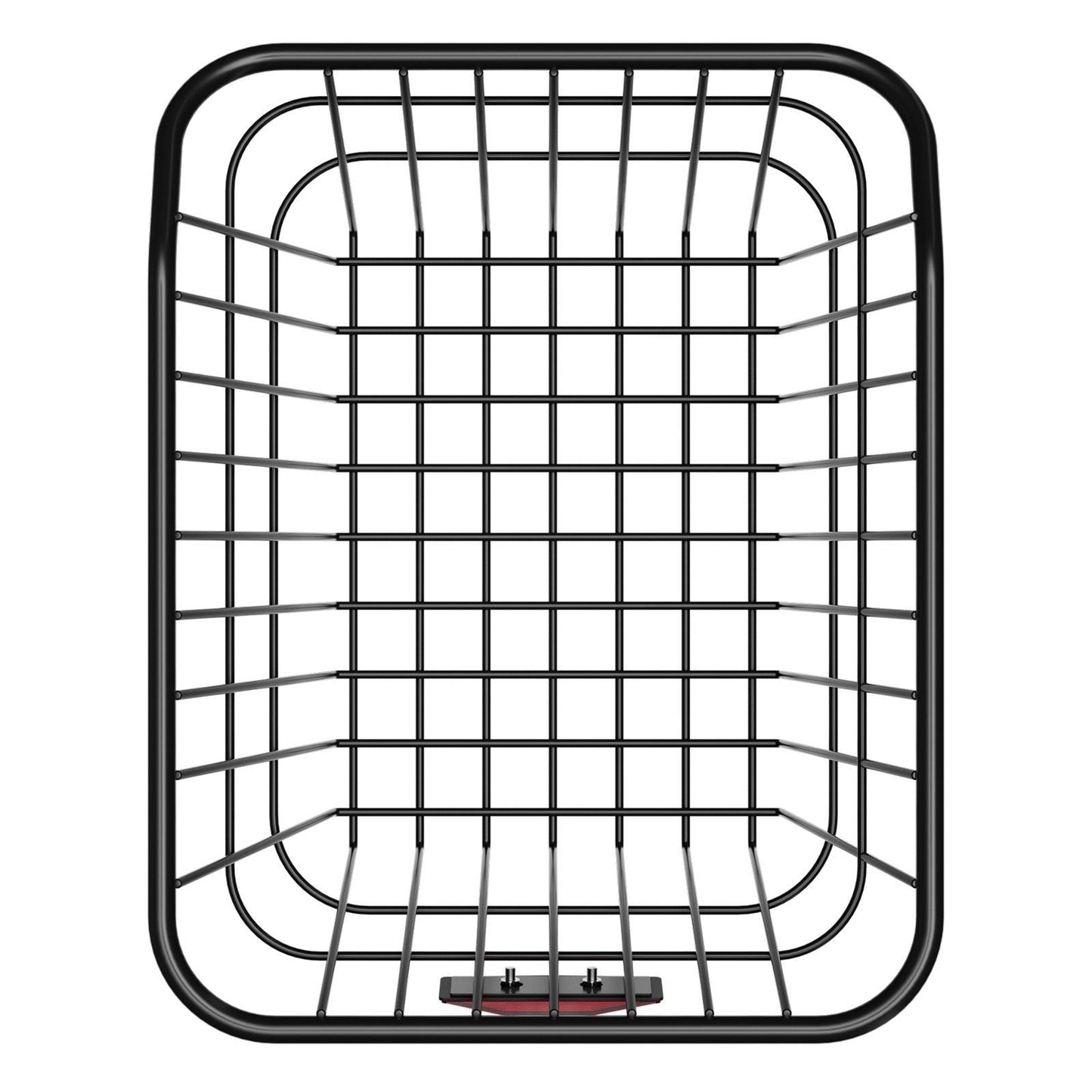 Rear Bike Basket Metal Wire Bicycle Basket Reflective Tail Light Cover