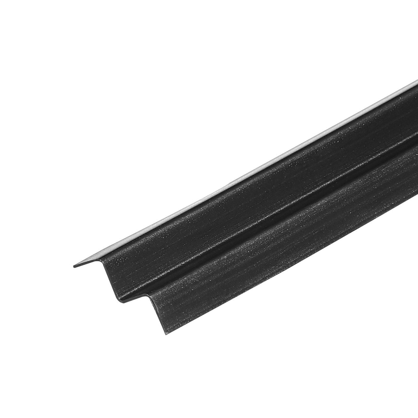 Chain Link Fence Privacy Slats Single-Wall for 6' High Fence Bottom Lock Black