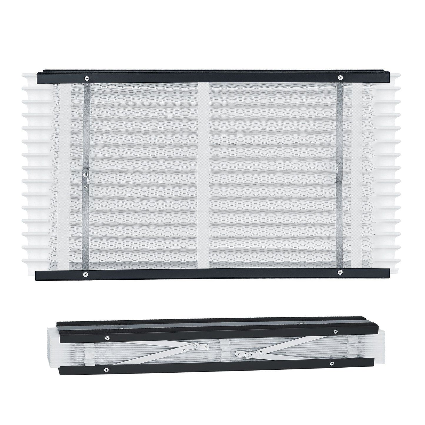 Air Filters MERV 11 Electrostatic Pleated HVAC Furnace Filter 2-Pack 16 x 28 x 4