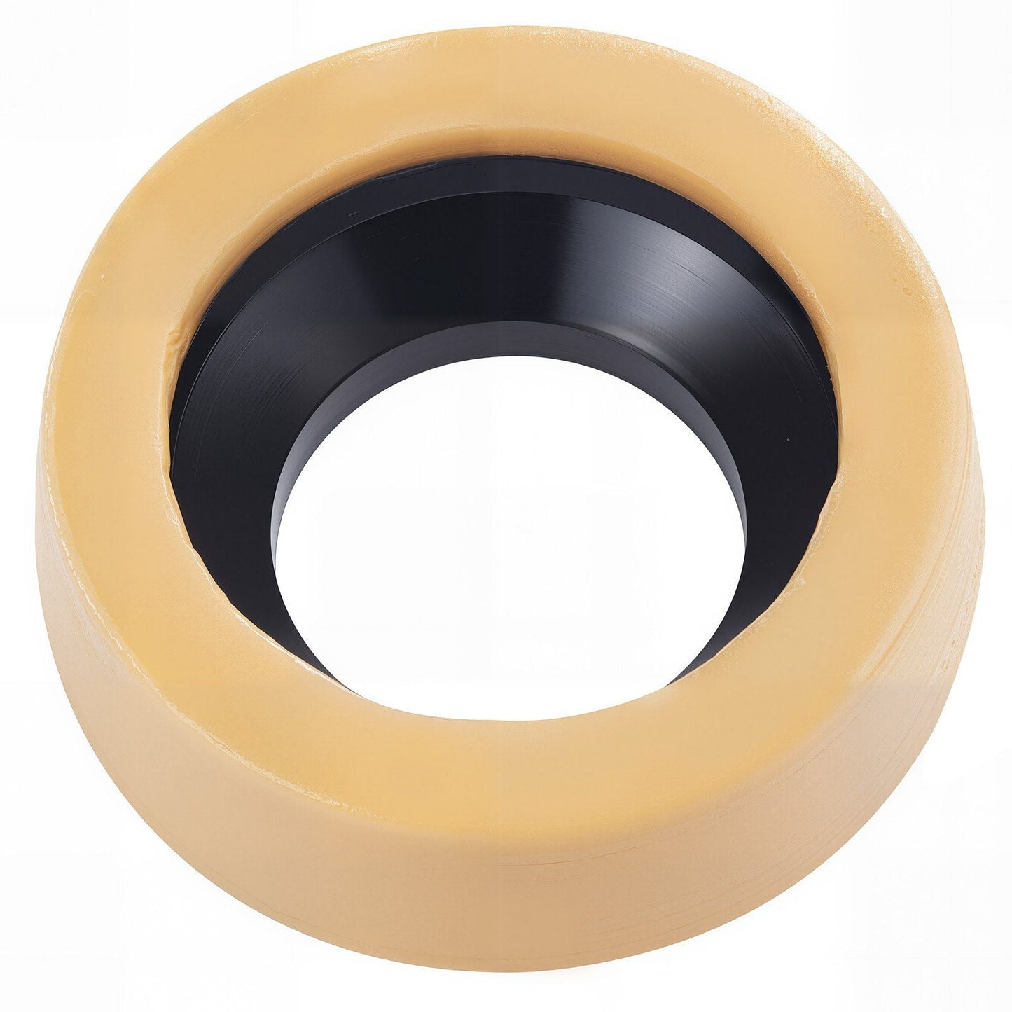 Extra Thick Toilet Wax Ring Kit with Brass Bolts Fits 3-Inch/4-Inch Drain Pipes