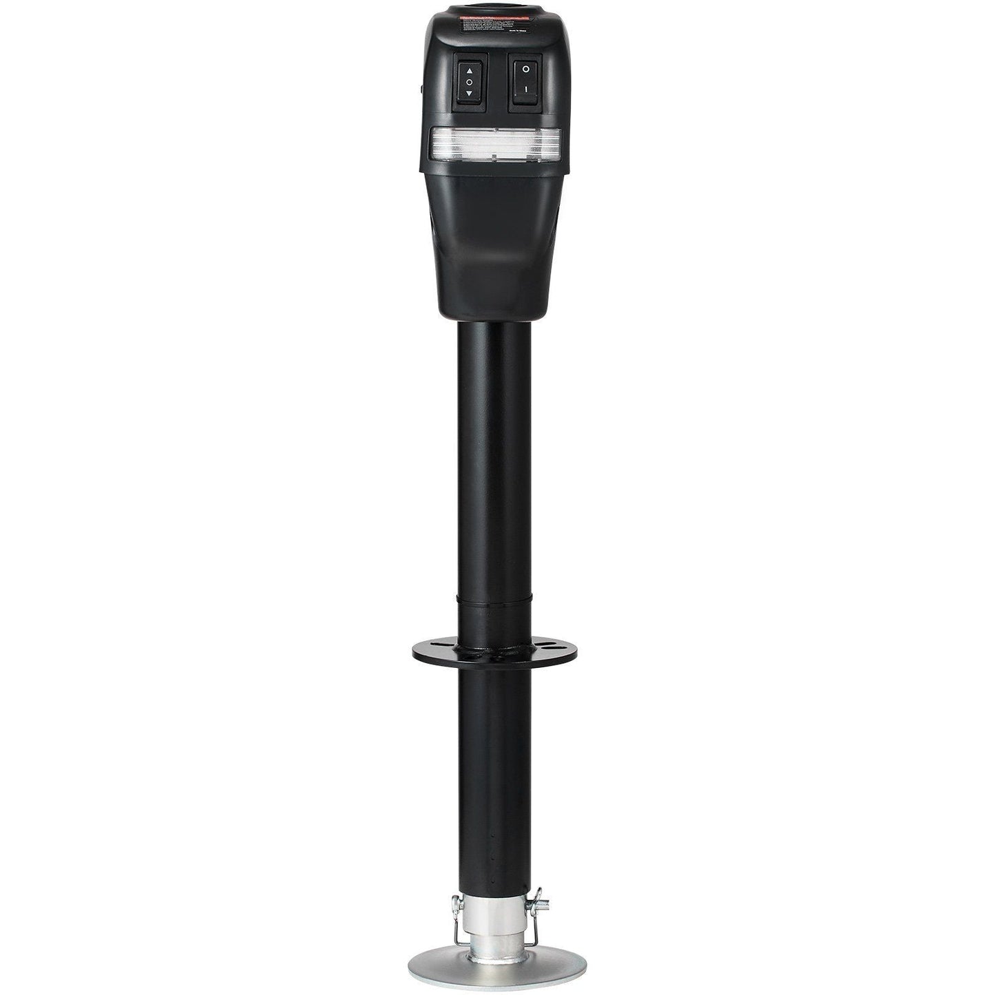 Electric Trailer Jack, Power Tongue Jack Weight Capacity 4000 lbs, 9.84"-33.85" Electric Tongue Jack with Waterproof Cover for Lifting RV Trailer, Horse Trailer, Utility Trailer, Yacht Trailer