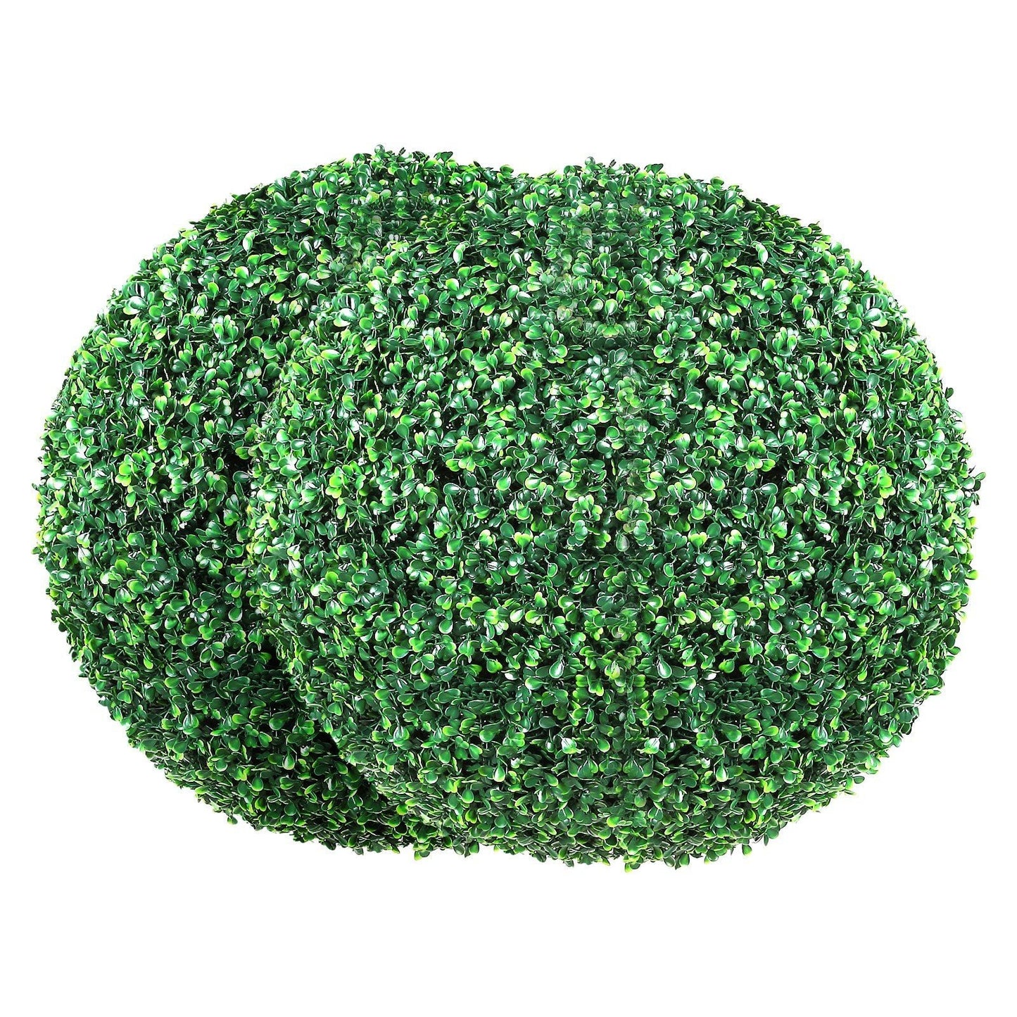 Artificial Topiaries Boxwood Trees, 20' Tall (2 Pieces), Ball-Shape Faux Topiaries Plant, All-year Green Feaux Plant Decorative Balls for Backyard, Balcony,Garden, Wedding and Home Décor