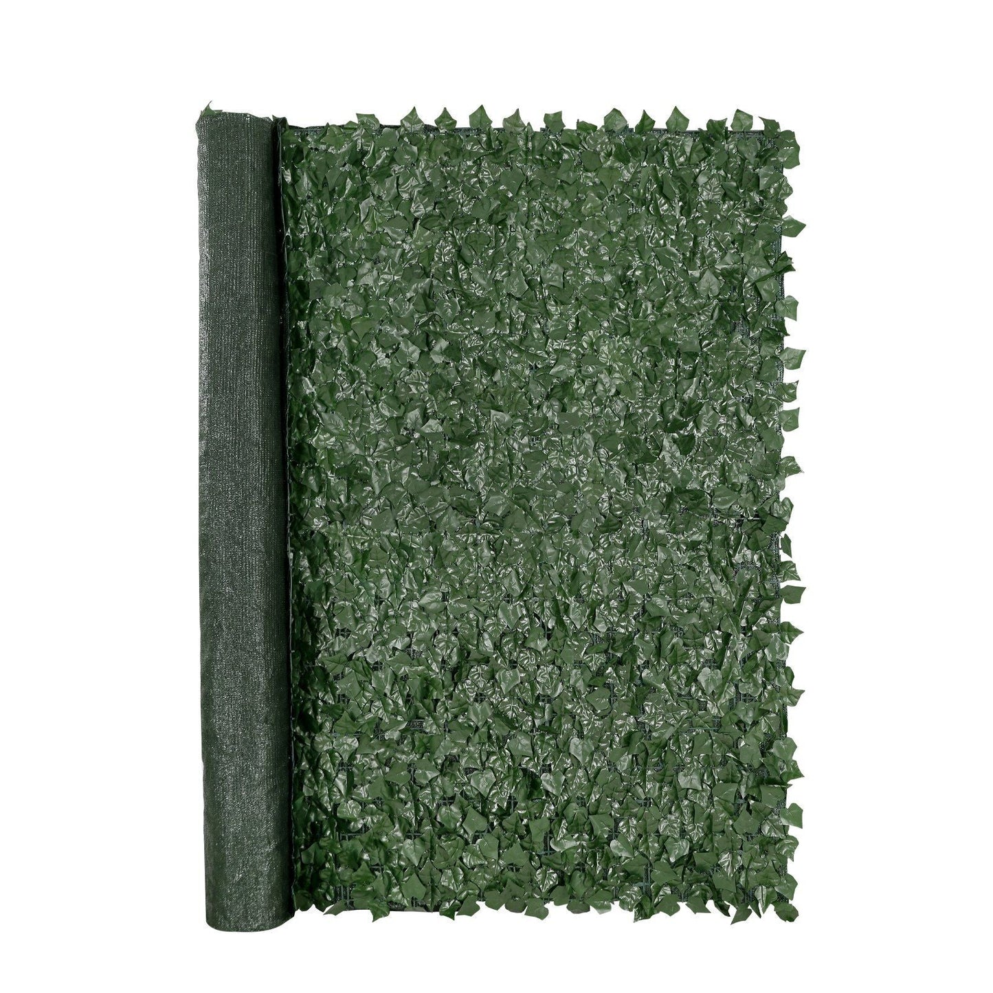 Ivy Privacy Fence, 96 x 72 in Artificial Green Wall Screen, Greenery Ivy Fence with Mesh Cloth Backing and Strengthened Joint, Faux Hedges Vine Leaf Decoration for Outdoor Garden, Yard, Balcony
