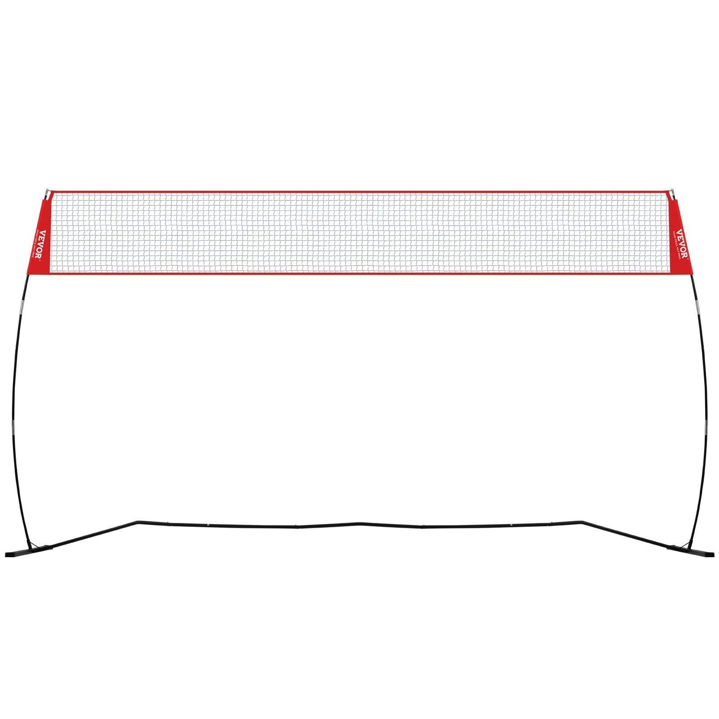 Freestanding Volleyball Training Net for Indoor or Outdoor Use, Adjustable Height Portable Net System with Carrying Bag, Professional Volleyball Practice Trainer for Hitting or Serving Drills