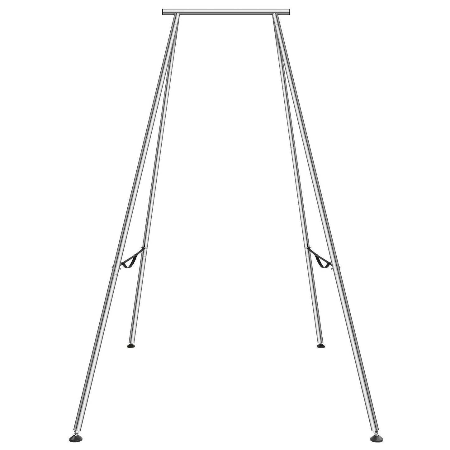Aerial Yoga Frame, 9.67 ft Height Yoga Swing Stand, Max 551.15 lbs Load Chrome-Plated Steel Pipe Inversion Yoga Swing Stand Yoga Rig Yoga Sling Inversion Equipment for Indoor Outdoor Aerial Yoga