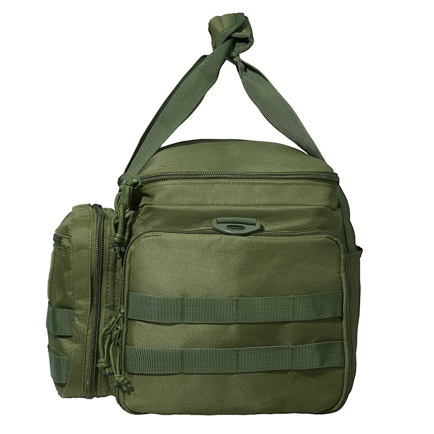 Range Bag for 4 Pistols Tactical Gun Range Bag Single Shoulder Strip Green