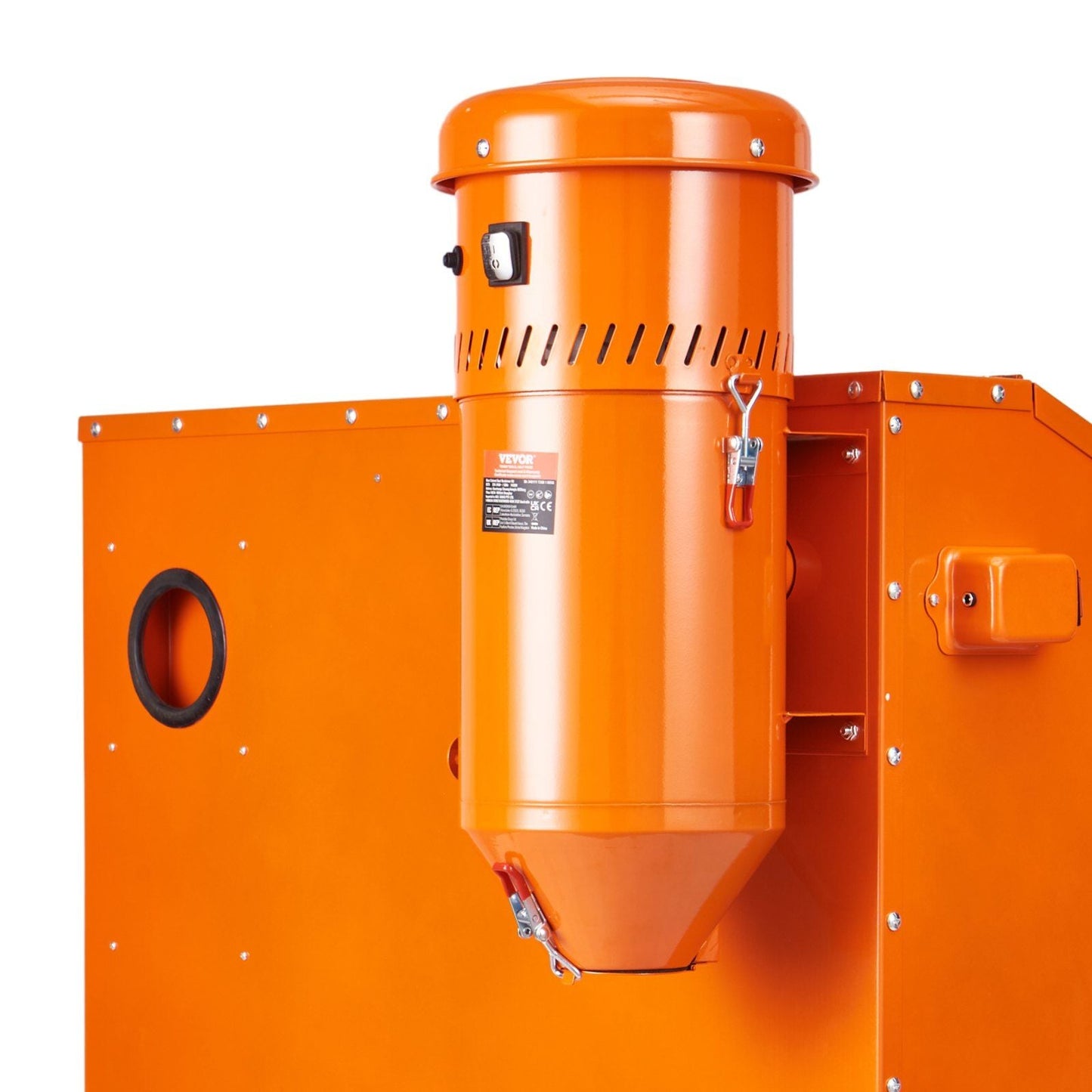 Dust Collection System 1200W 1.8 Gallon Dust Collector Media Reclaimer