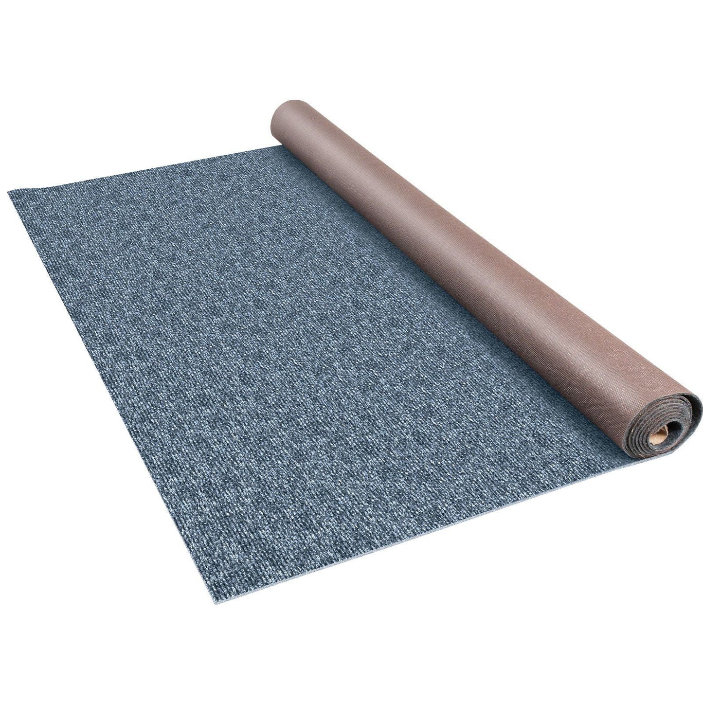 Gray Marine Carpet 6 ft x 13.1 ft Boat Carpet Rugs Indoor Outdoor Rugs for Patio Deck Anti-Slide TPR Water-Proof Back Cut Outdoor Marine Carpeting Easy Clean Outdoor Carpet Roll