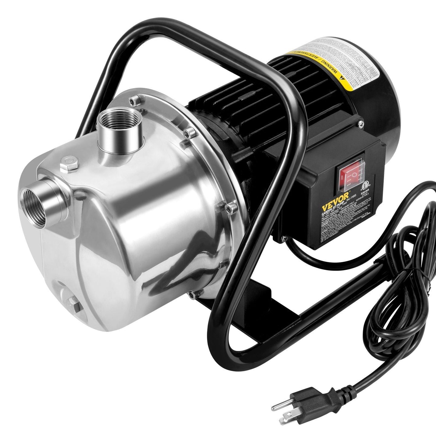 Shallow Well Pump Portable Garden Water Jet Pump 1.1HP 978 GPH 131 ft Head