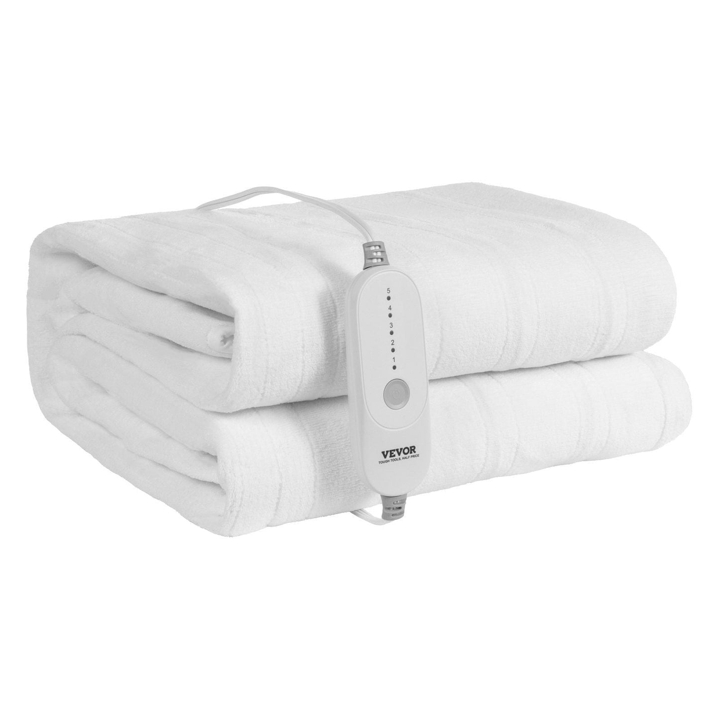 Heated Mattress Pad 39x75 in Electric Warmer Coral Fleece with Auto Off