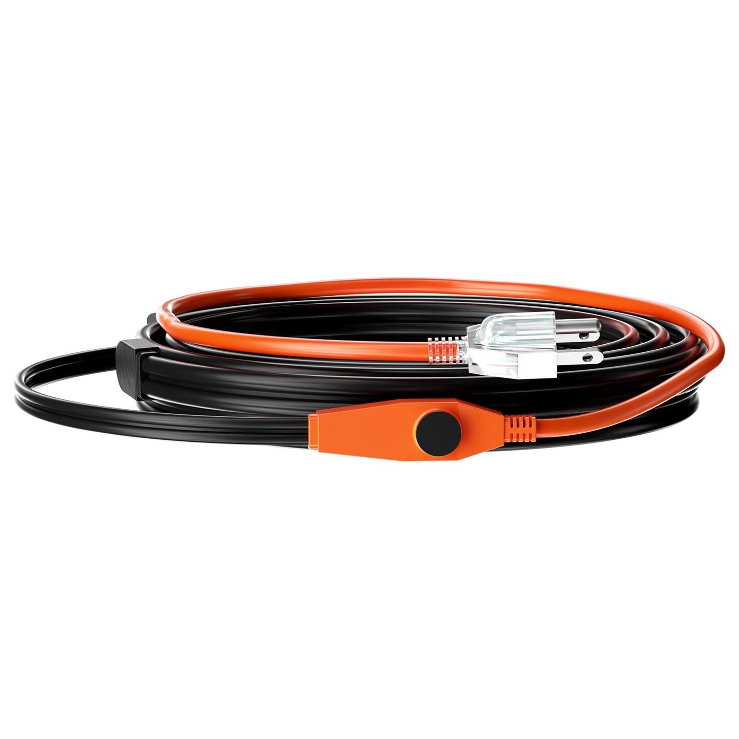 Pipe Heating Cable 12FT 7W/FT Heat Tape for Pipes with Built-in Thermostat