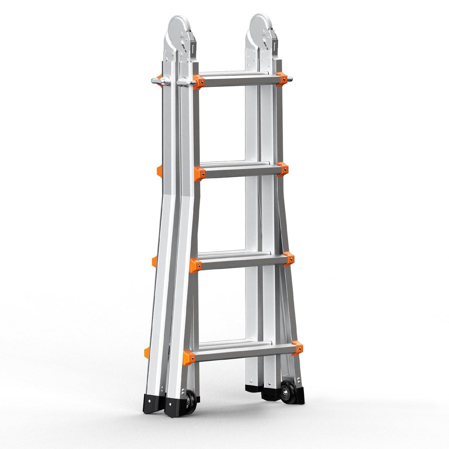 Telescoping Ladder A Frame 15 FT Extension Multi-Function for Homework