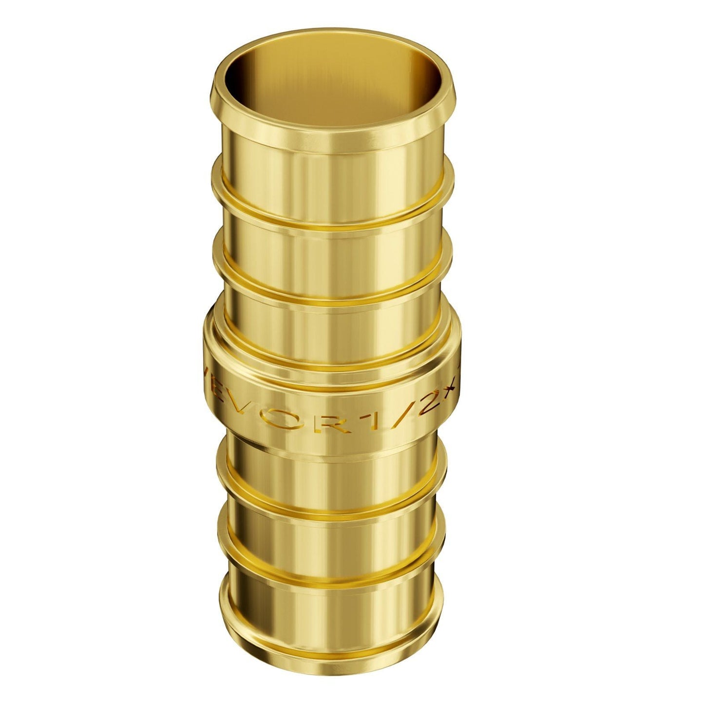 Pipe Fittings 1/2" 50PCS Brass Clamp-style Straight-Through for Air System
