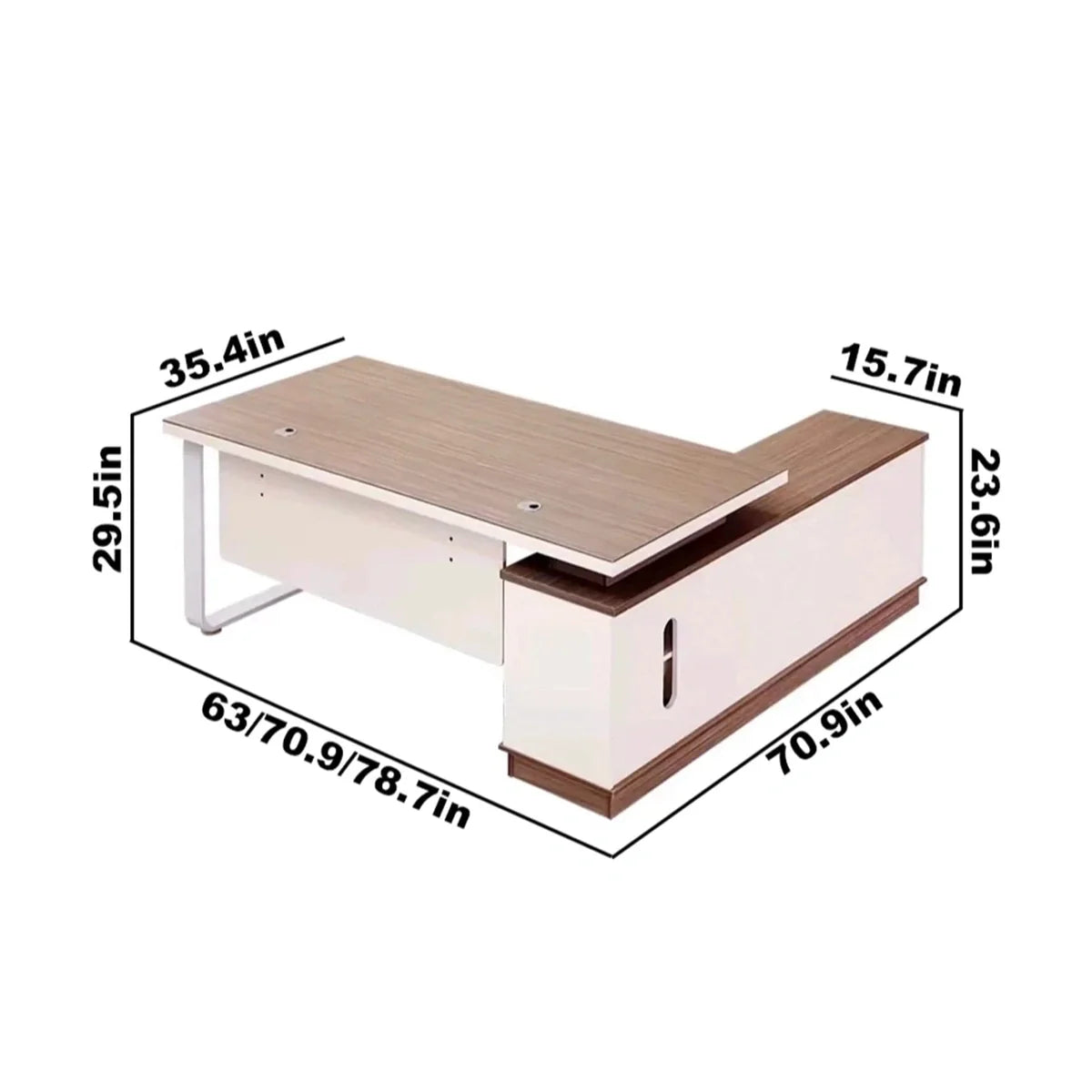 Halley · Modern L-Shaped Desk