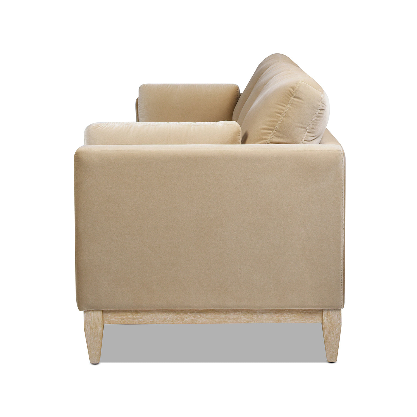 Knox 84" Modern Farmhouse Sofa, Fawn
