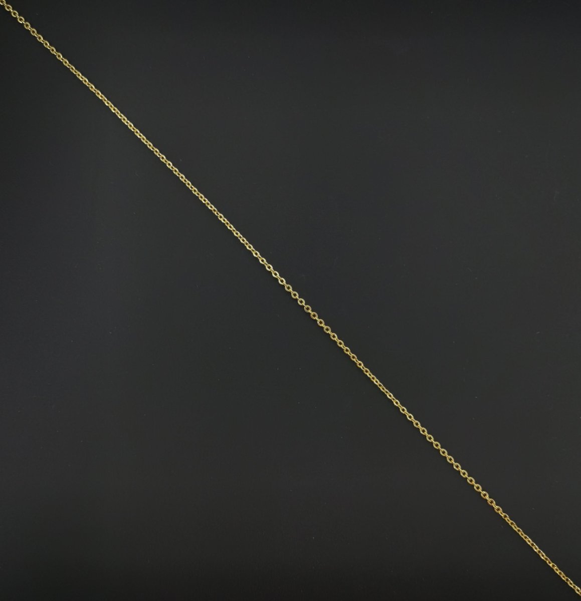 Delicate 16K Gold Filled ROLO Chain by Yard For Jewelry Making, Lead Free Nickel Free Chain for Necklace Bracelet Anklet Component Supply | ROLL-025