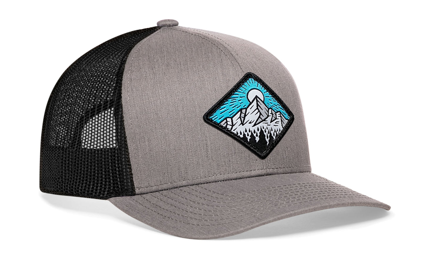 Diamond Mountain and Trees Trucker Hat | Outdoors Snapback