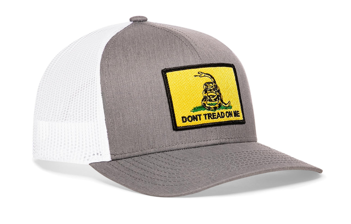 Dont Tread On Me Trucker Hat | Gadsden Flag Yellow Snapback